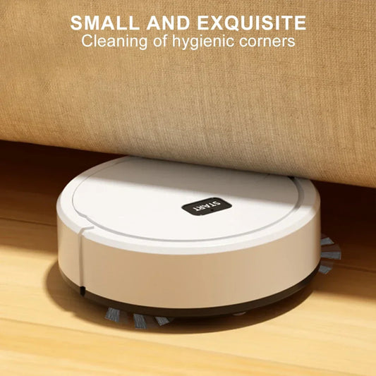 3-in-1 Smart Robotic Vacuum Cleaner – Automatic Sweeping, Mopping & USB Rechargeable Mini Robot