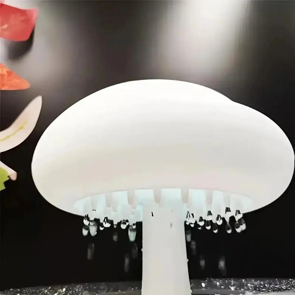 Rain Cloud Humidifier with Colorful Mushroom Lamp – USB Aromatherapy Essential Oil Diffuser & Night Light for Home Bedroom