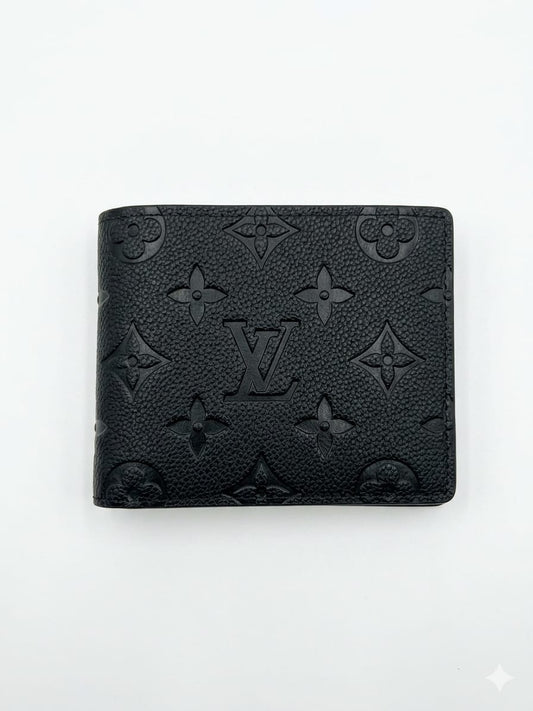 Authentic Louis Vuitton Multiple Monogram Canvas Slender Wallet – Black Men’s