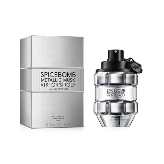 Viktor & Rolf Spicebomb METALLIC MUSK Eau de PARFUM 3oz/90ml NEW SEALED