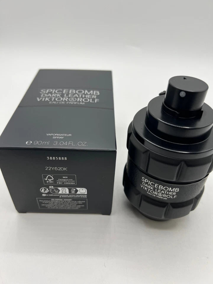 2024! Viktor & Rolf Spicebomb DARK LEATHER Eau de PARFUM 3.04 oz 90 ml Sealed